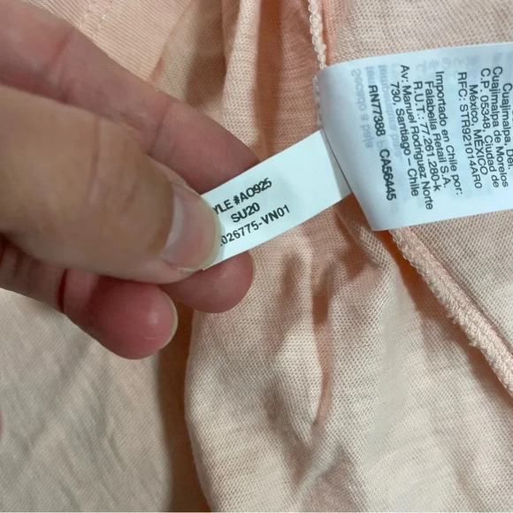 J Crew Factory Ruffle Trim Cotton Tank Top Size Small - Picture 3 of 7